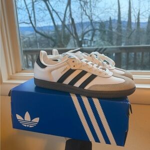 New in Box with Tags | adidas Samba OG Cloud White / Core Black / Gum